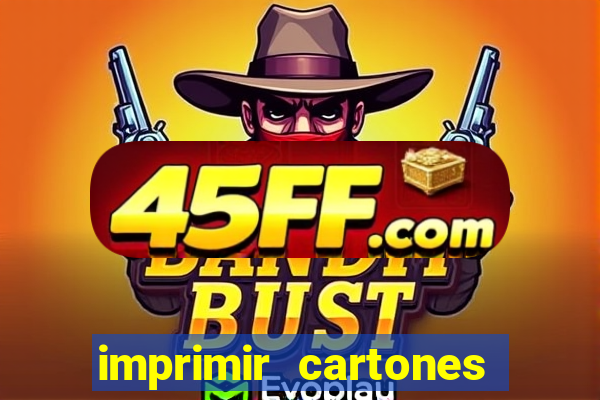 imprimir cartones de bingo